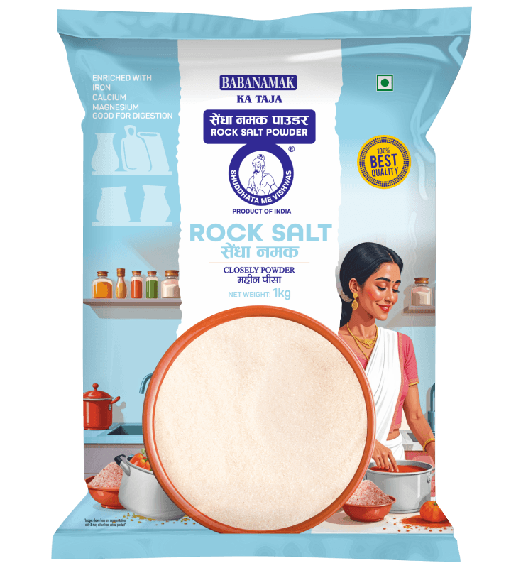 Rock Salt manufactured and supplied by BABANAMAK